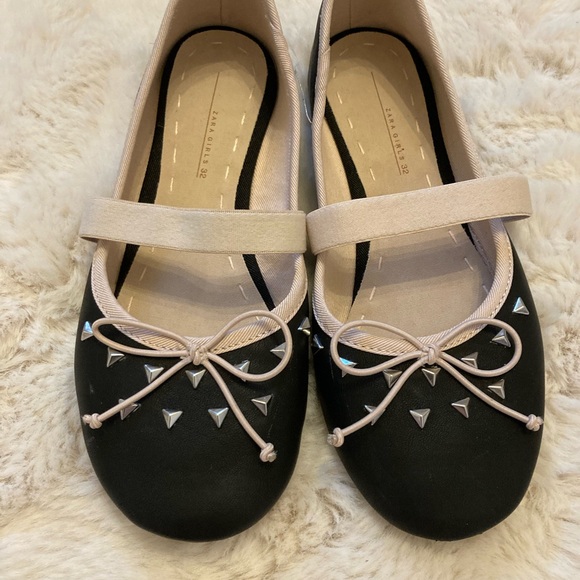 Zara Girls Ballet Flats - Picture 4 of 4